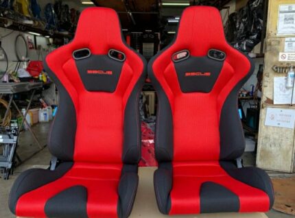 Original Sscus Viro Front Seats For 2008-17 Lancers