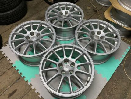 Original Set of 4 tims for Mitsubishi Lancer Evolution X.. wheels from Enkei in Irkutsk
