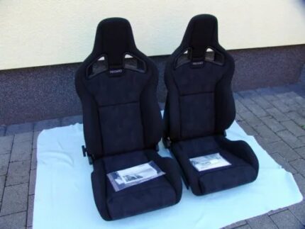 RECARO SPORTSTER CS NARDO ARTISTA SEATS, PAIR, BRAND NEW 410.00.1351 and 2351