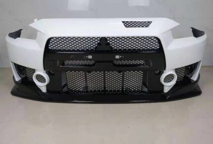 FQ400 Evo X Front Bumper UPGRADE Body Kit Compatible With Mitsubishi Lancer EX 2009-201 7.