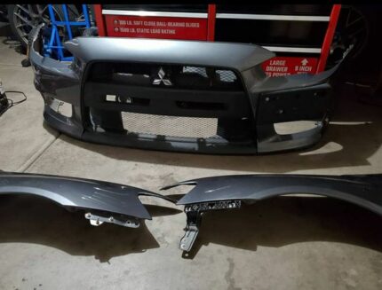 Lancer Evo X front bumper and side Fenders for Evo 2008-2015