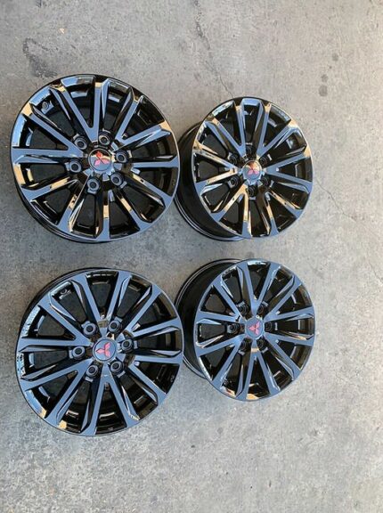 Mitsubishi sedans 18 Inch Genuine Wheels Set Of 4 Rims In Gloss Black
