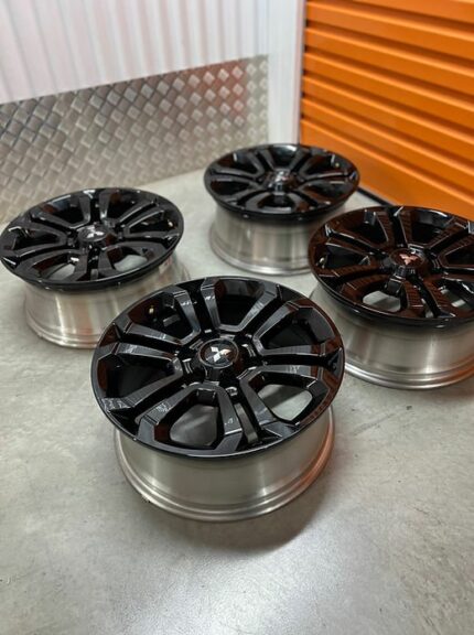MITSUBISHI sedan 18 INCH GENUIN BRAND NEW GLOSS BLACK RIMS
