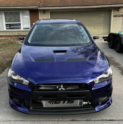 2014 Mitsubishi Lancer Evolution X GSR
Over $60,000 in Modifications, Dyno-Tuned to 757hp, 5-Speed Manual.