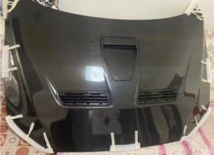 Real carbon fiber engine hood For Lancer Evo X/ style hood for Mitsubishi Lancer EX 2008-2015 upgrade.