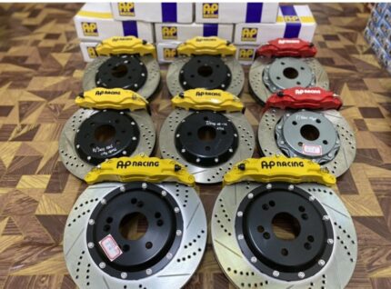 Mitsubishi Lancer Evo 4-9 AP Racing Rear Brake Kit (Grooved) 330x28mm
