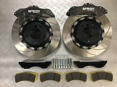 Lancer Evo IV-X AP Racing Front and Rear Brakes Kit (Grooved) 330x28mm
