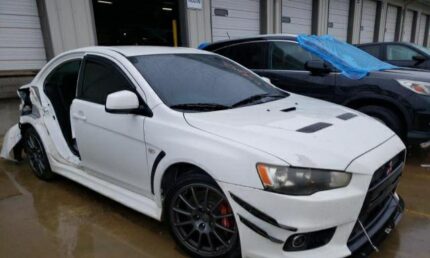 Mitsubishi Lancer Evolution Gsr 2010 White 2.0L 4 vin: JA32W8FVXAU027773
