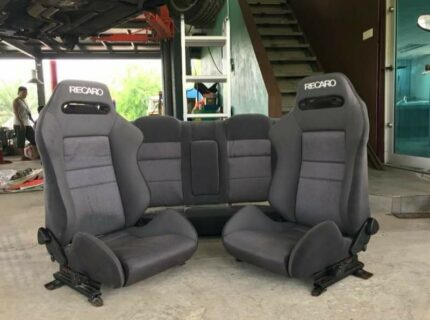Front and rear Recaro seats for Lancer evo 9/X/EX/Ralliart