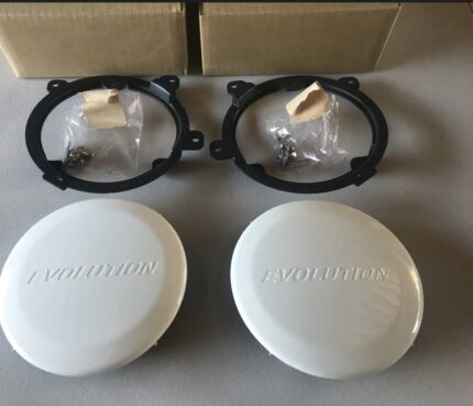 Fog Light Covers (Pair) to suit Mitsubishi Lancer Evo 5 RS MR414858 / MR414857