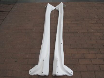 Mitsubishi Lancer / Lancer Evolution X/10 Varis Style ver.1 widebody side skirts without extension-2 pcs