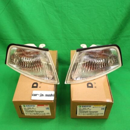 Mitsubishi Lancer EVO4 CN9A Mirage CM2A CM5A Clear Front Corner Lamp 2p.